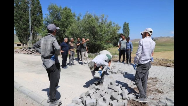 Kaymakam ekinci yol çalışmaları yerinde denetledi