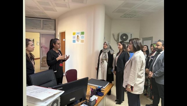 Diyadin devlet hastanesi'ne değerlendirme ziyareti