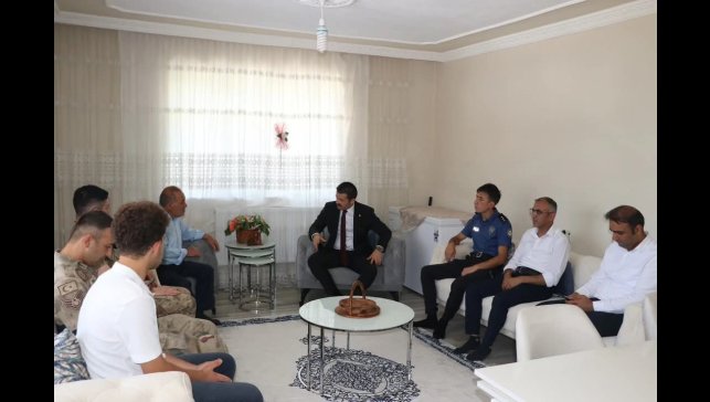 Tutak'ta Şehit ailelerine anlamlı ziyaret