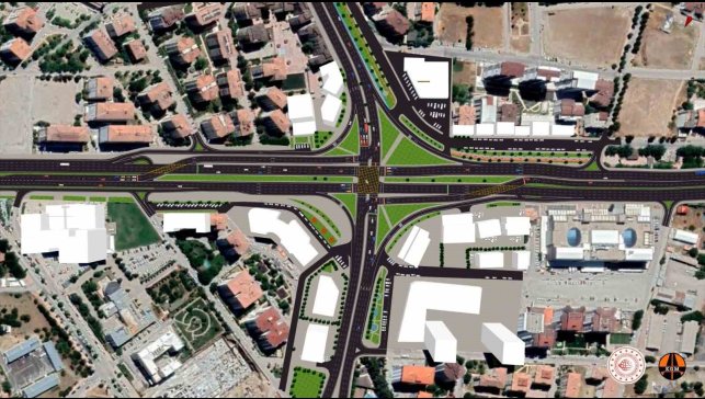 Hazardağlı Kavşağı düzenleme çalışmaları başlıyor