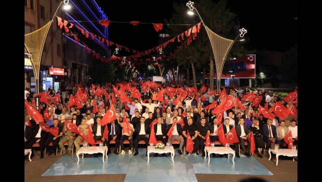 Bingöl'de 15 Temmuz Demokrasi ve Milli Birlik Günü