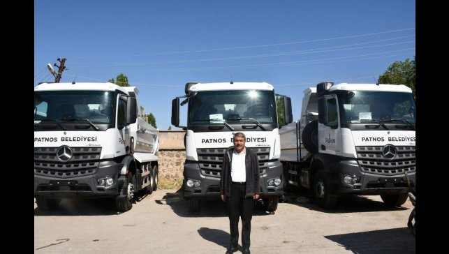 Patnos Belediyesi araç filosunu güçlendiriyor