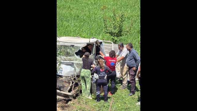 Iğdır'da trafik kazası: 1 yaralı