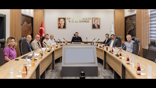 Erzincan'da 'İl Encümen Toplantısı' yapıldı