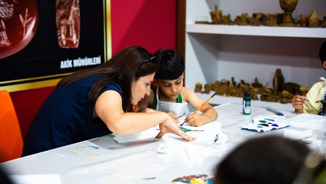 Van'da kurulan "Çocuk Köyü" çocukların eğlence alanı oldu