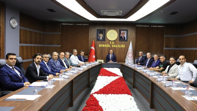 Bingöl'de İl İstihdam ve Mesleki Eğitim Kurulu Toplantısı yapıldı