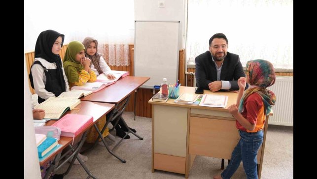 Erzincan'da Yaz Kur'an kursları devam ediyor