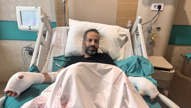 İnşaatın 5. katında elektrik akımına kapıldı, şans eseri yere düşmeden hayatta kaldı