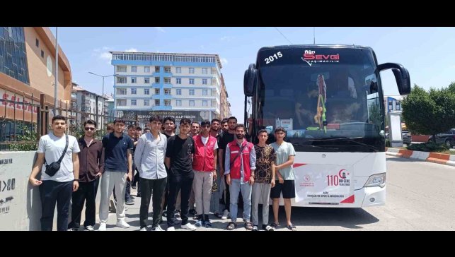 Patnoslu Gençler Kültür Kampına Uğurlandı