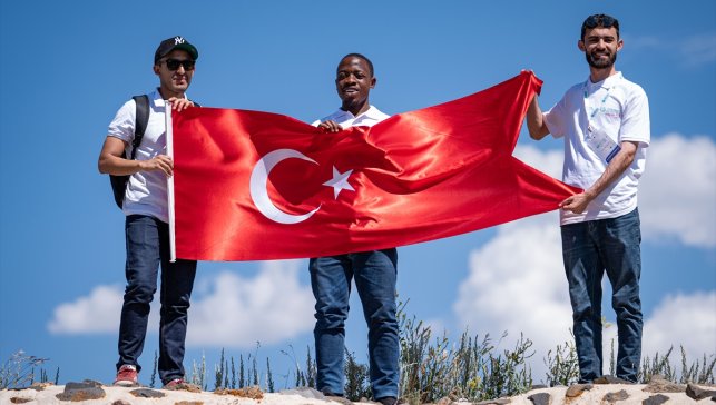 Yabancı öğrenciler Türkçeyi eğlenceli etkinliklerle öğreniyor