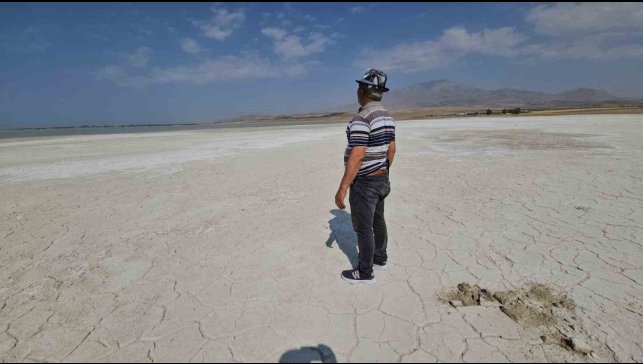 Arin Gölü misafirlerini ağırlıyor