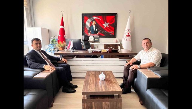 Patnos Kaymakamı Burak Dertlioğlu'ndan kurum ziyaretleri