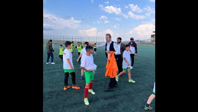 Sarıkamış'ta Yaz Kur'an Kursları Futbol Turnuvası başladı