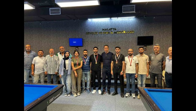 Bilardoda Elazığlı sporcudan başarı