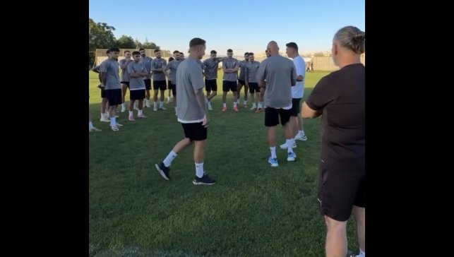 Süleyman Özdamar ve Hakan Yavuz, Elazığspor'da ilk antrenmanına çıktı