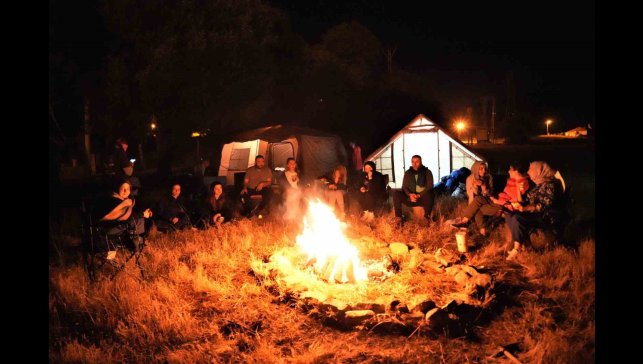 Terörle anılan Şenyayla artık doğaseverlerin kamp mekanı oldu