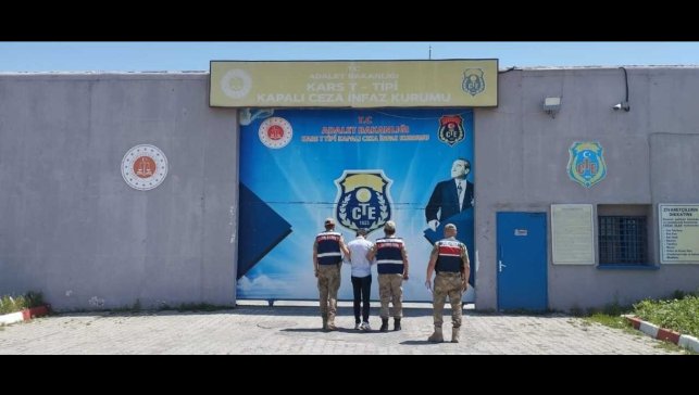 Kağızman'da 6 yıl hapis cezası bulunan 1 kişi yakalandı