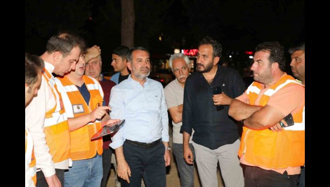 Başkan Şerifoğulları, kavşak çalışmasını inceledi