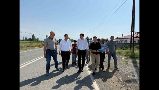 Kaymakam Erdoğan'dan köy ziyareti