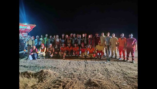 Bingöl'deki orman yangını söndürüldü