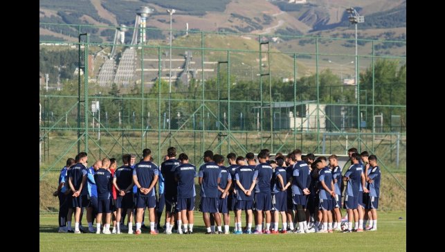 Erzurumspor'da 3. Etap kampı başladı