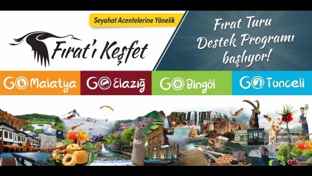 Fırat turu destek programı başlıyor