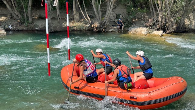 Türkiye Rafting Şampiyonası ve Süper Kupa Yarışları'na Munzur Çayı ev sahipliği yapıyor