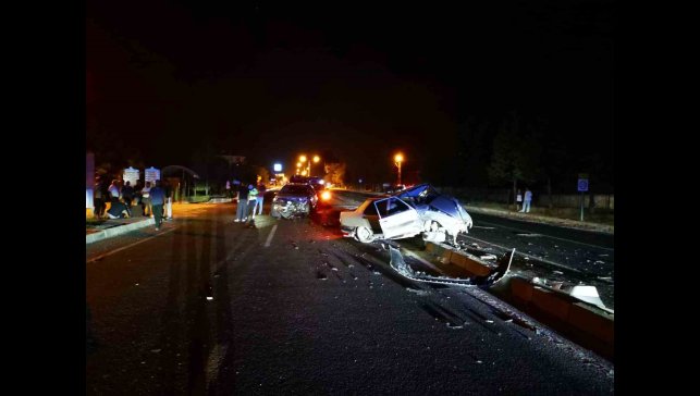 Malatya'da iki araç çarpıştı: 3 yaralı