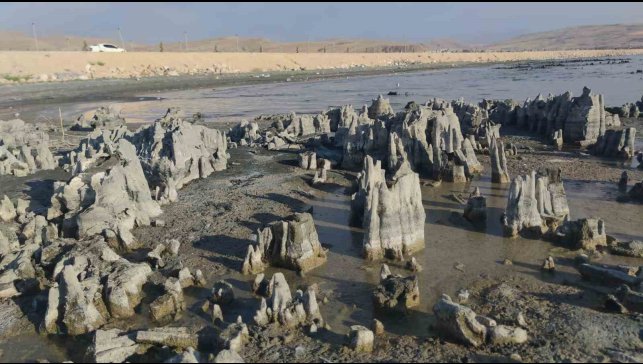 Van Gölü su kaybetmeye devam ediyor