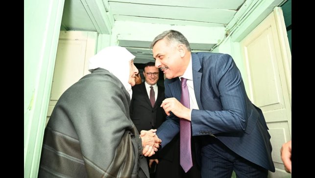 102 yaşındaki Mühibe Nine'ye vefa ziyareti