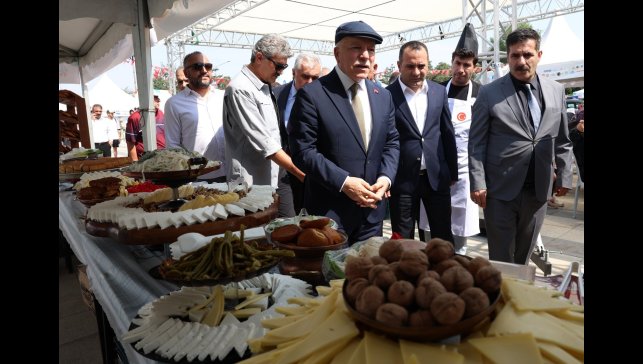 Kahvaltı festivali yoğun ilgi gördü