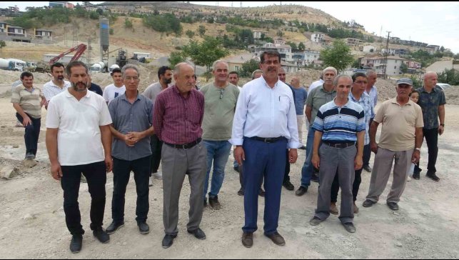 Malatya'da beton santrali tepkisi