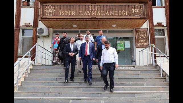 Bakan Yardımcısı Tarıkdaroğlu'ndan İspir'e sosyal hizmet odaklı ziyaret