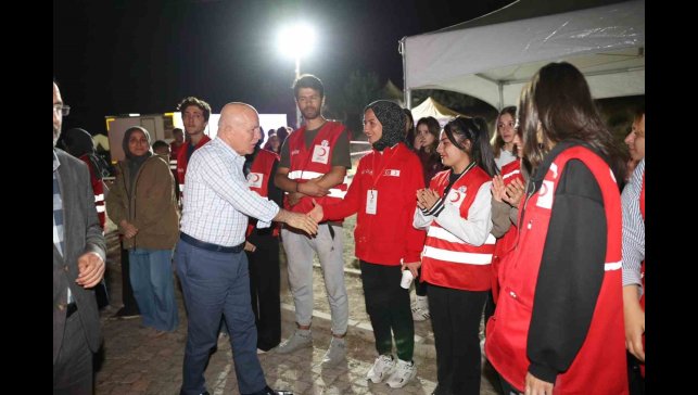 Erzurum Kızılay'dan gençlere afet bilinçlendirmesi