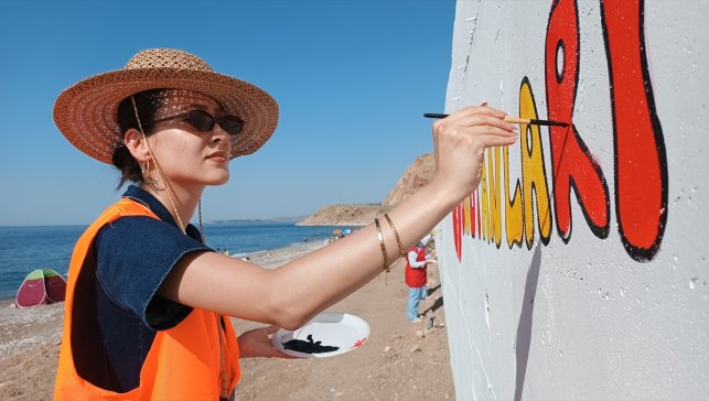 Doğaseverler, Van Gölü'ne ve Alzheimer hastalığına dikkati çekmek için etkinlik düzenledi