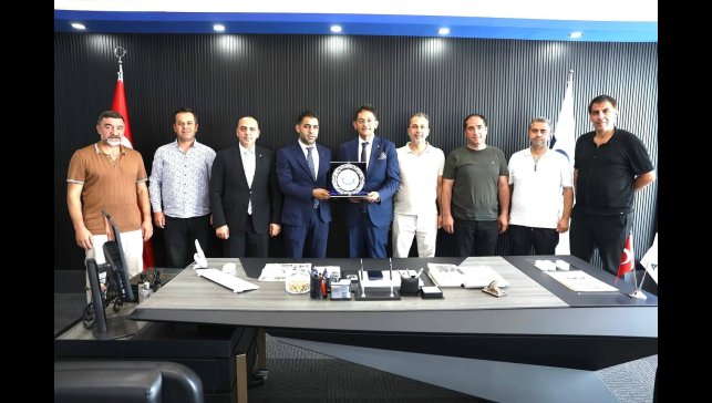 Özakalın ve Oral'dan ASKON'a ziyaret