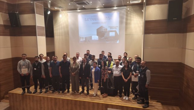 Bitlis'te VEDAŞ çalışanlarına ilk yardım eğitimi verildi