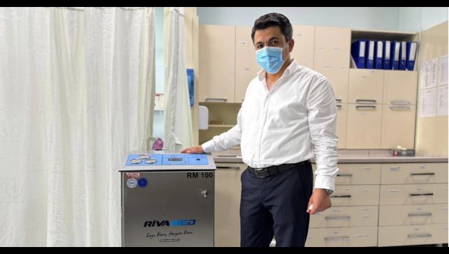 Yüksekova Devlet Hastanesine seyyar diyaliz cihazı