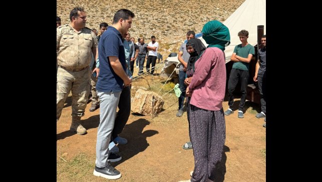 Kaymakam Çolak'tan taziye ziyareti