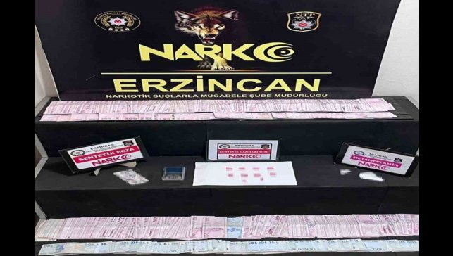 Erzincan'da uyuşturucu ticaretinden 2 kişi tutuklandı