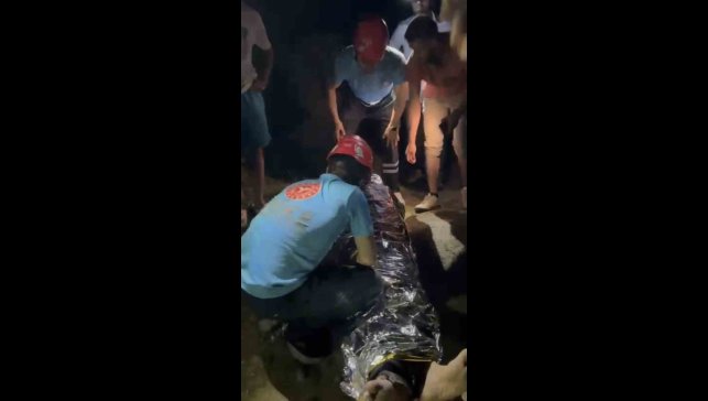 Muş'ta Kızılağaç Kanyonu'nda bir kişi uçurumdan düşerek yaralandı