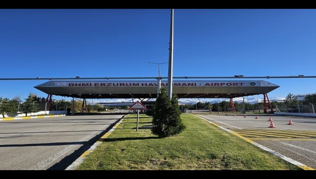 Temmuz ayında Erzurum Havalimanı'nda 112 bin 456 yolcuya hizmet verildi