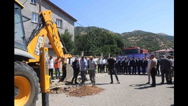 Mutki'de doğal gaz sevinci