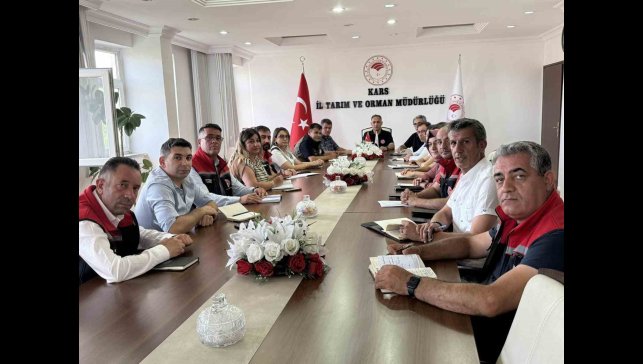 Kars'ta hayvan hastalıklarıyla mücadele toplantısı