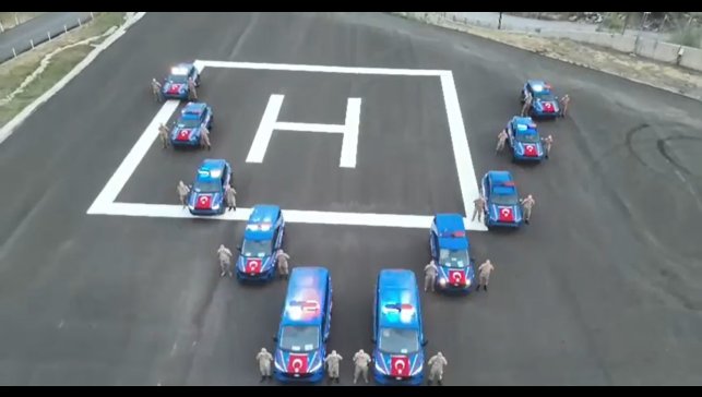 Hakkari Jandarma Komutanlığına araç desteği