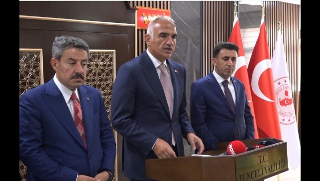 Bakan Ersoy: "Terörle, çatışmayla, gözyaşıyla kaybın her türlüsü fazlasıyla yaşadık, artık bunları geride bırakmanın zamanı geldi"