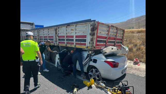 Erzurum'da trafik kazası: 1 ölü