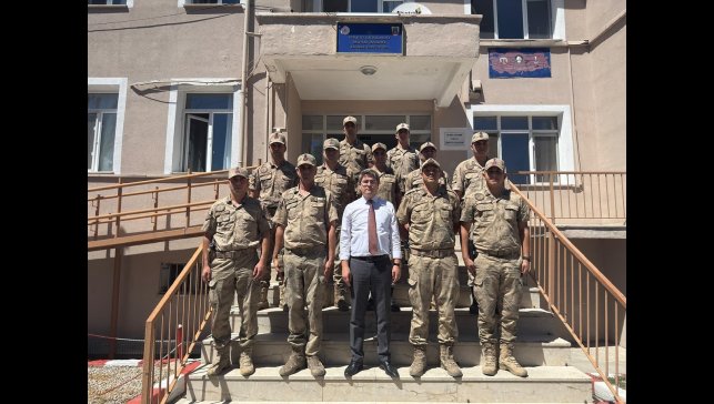 Kaymakam Arıkan Başpınar Karakolunda incelemede bulundu