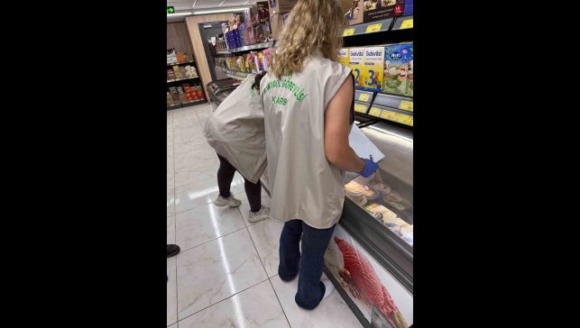 Susuz'da marketlerde denetim