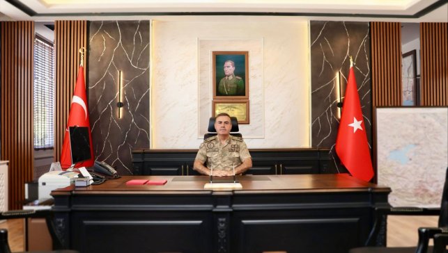 Van İl Jandarma Komutanı Tuğgeneral Mücahit Avkıran, göreve başladı